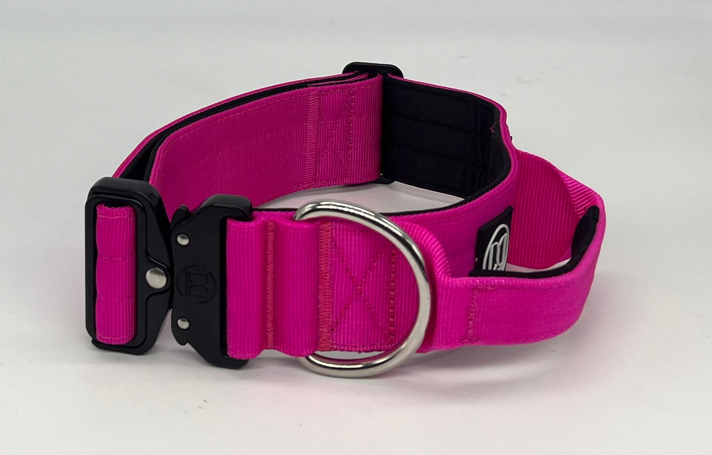 4cm Active collar | WITH HANDLE - Barbie pink