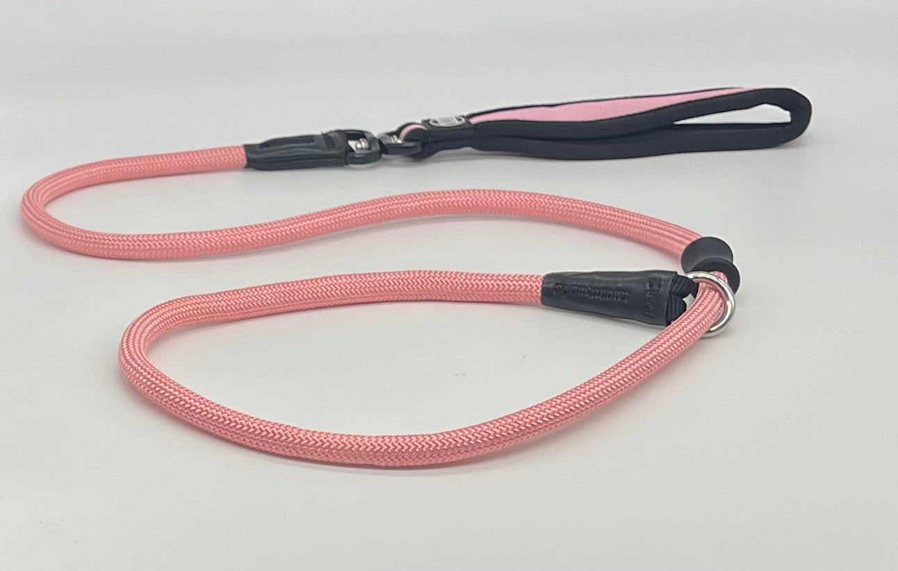 Slip rope lead | anti choking - Pink