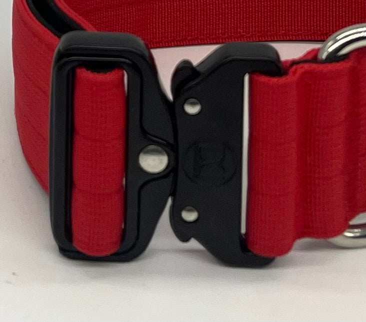 4cm Active collar | NO HANDLE -   Red