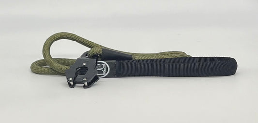 Rope lead  | with clip - Khaki