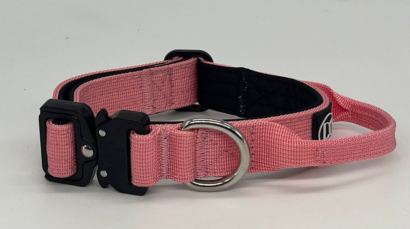 2.5cm Active collar | WITH HANDLE - Pink
