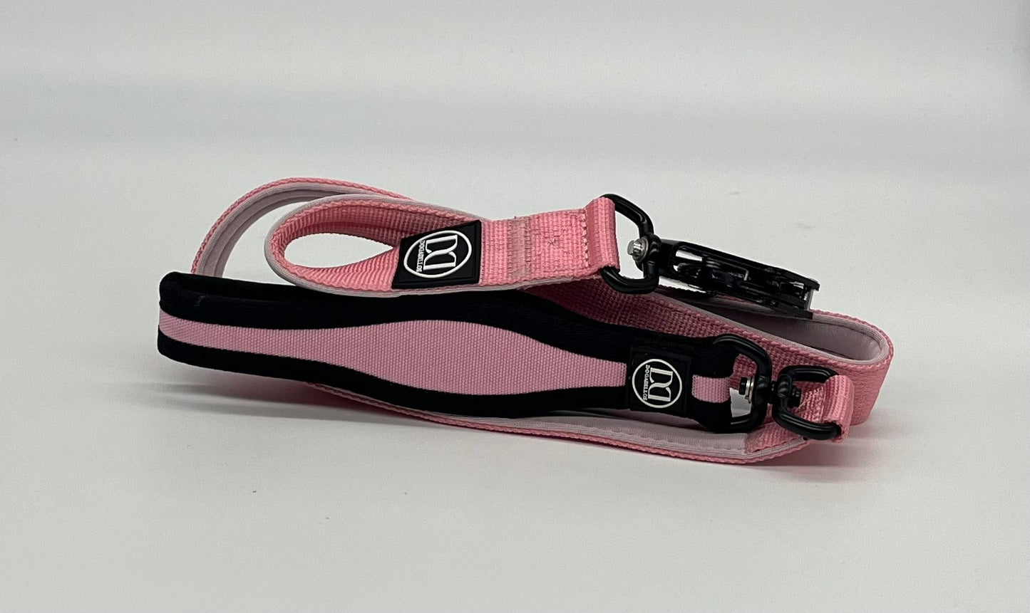 Swivel lead 1.2m | with clip - Pink
