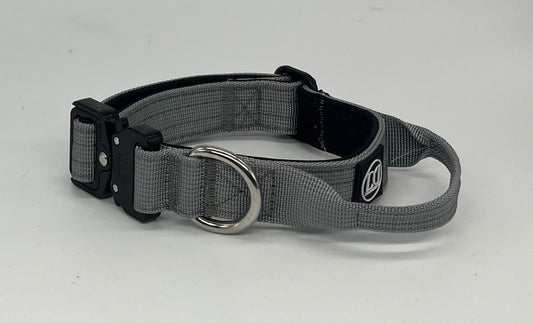 2.5cm Active collar | WITH HANDLE - Grey