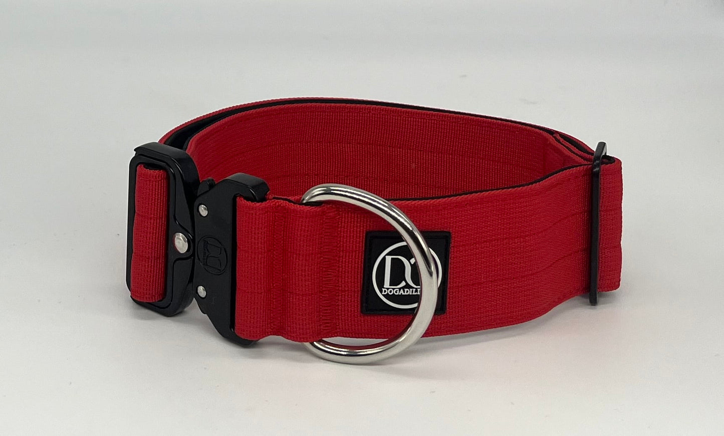 4cm Active collar | NO HANDLE -   Red
