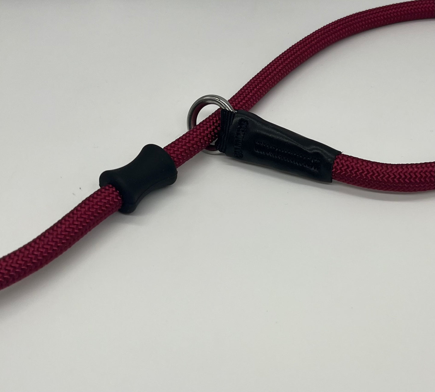 Slip rope lead | anti choking - Burgundy