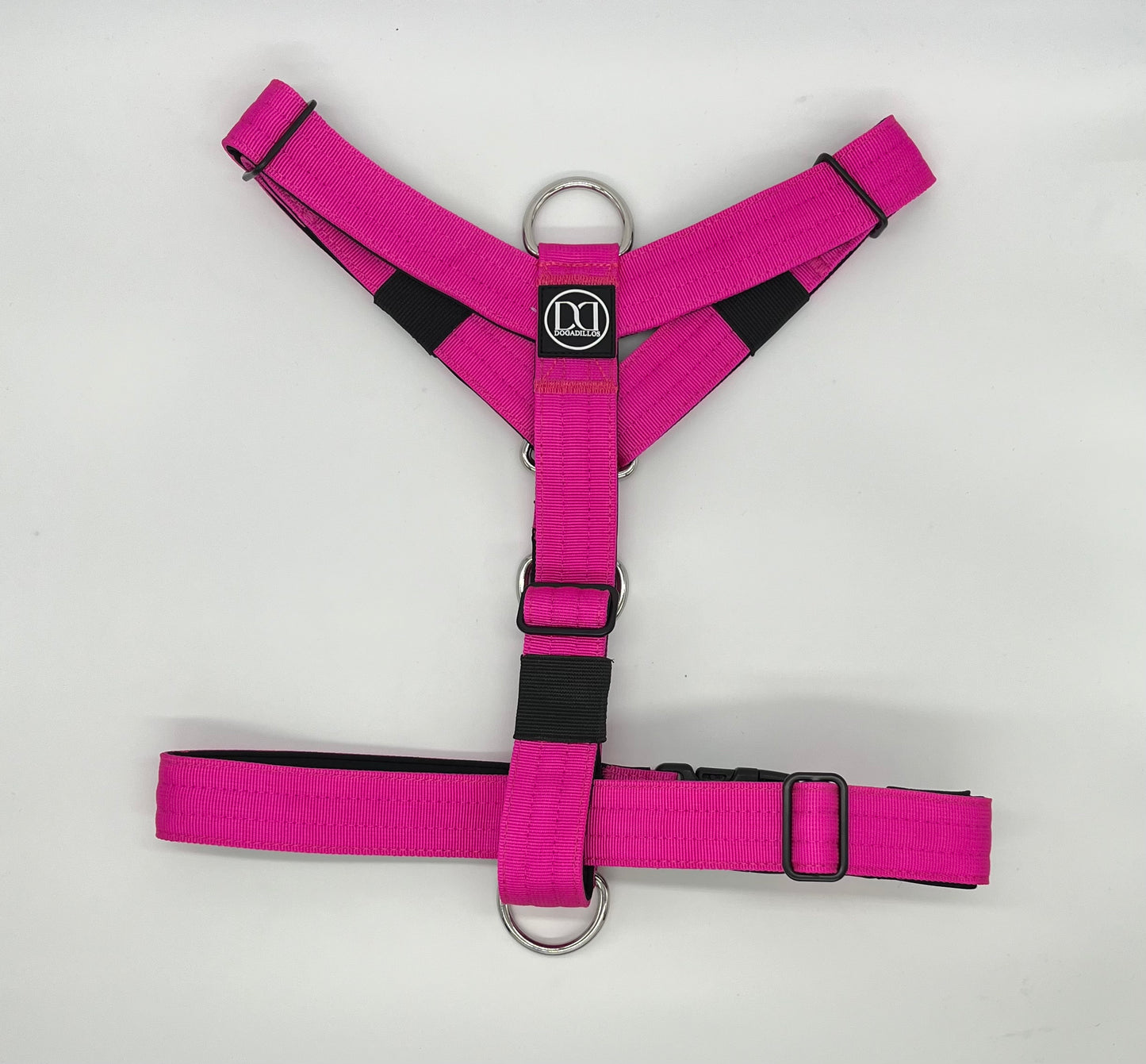 Dogadillos NO PULL Light Weight Harness | Adjustable - Barbie pink