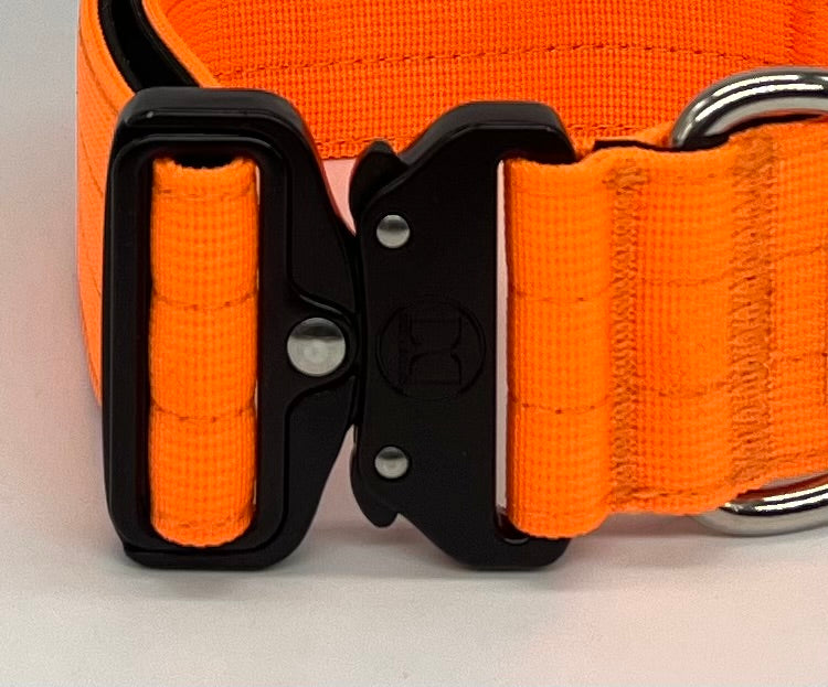 4cm Active collar | WITH HANDLE - Orange