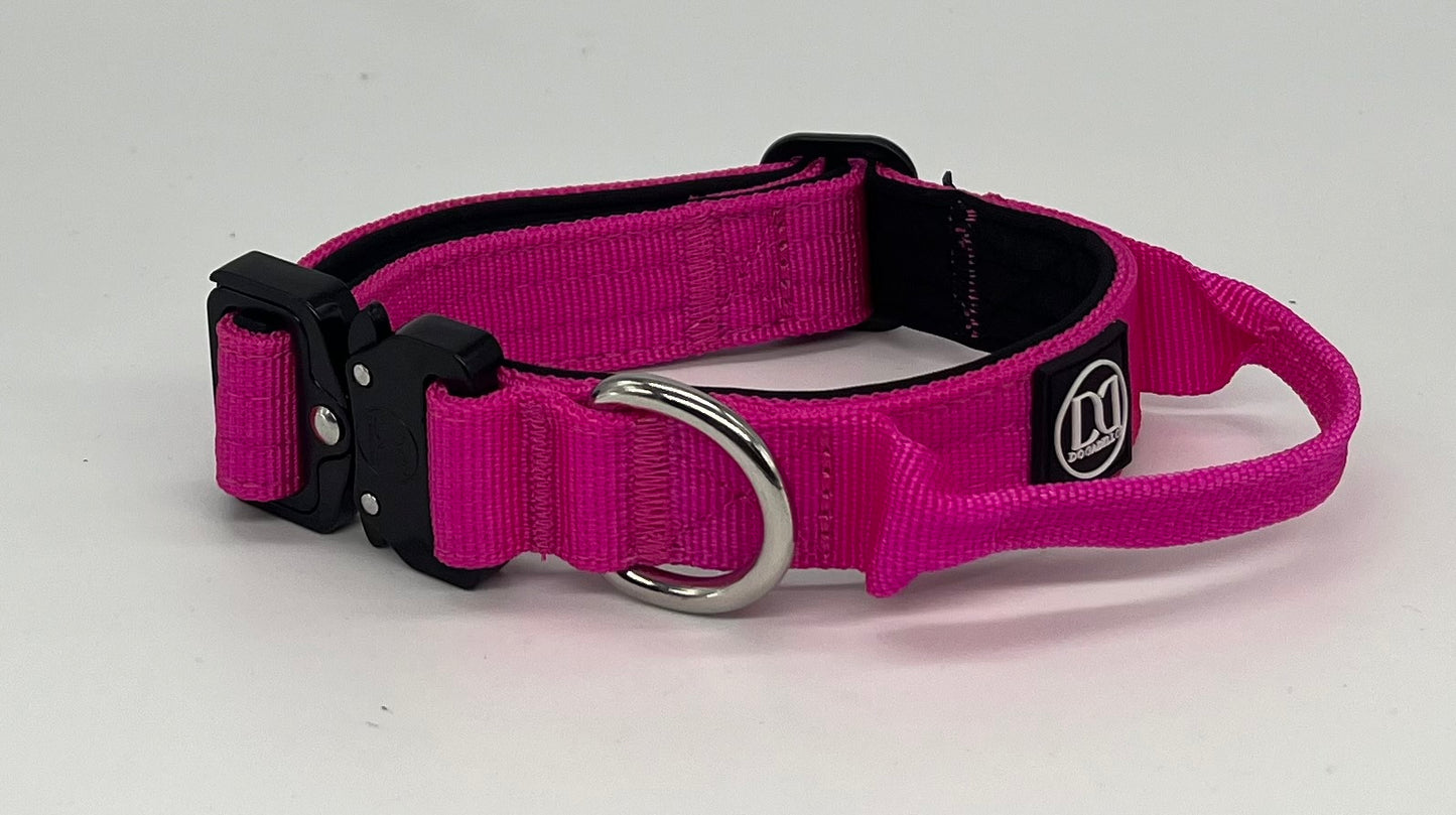 2.5cm Active collar | WITH HANDLE - Barbie pink