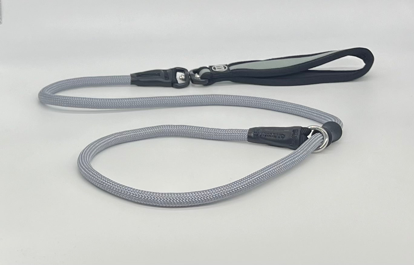 Slip rope lead | anti choking - Grey
