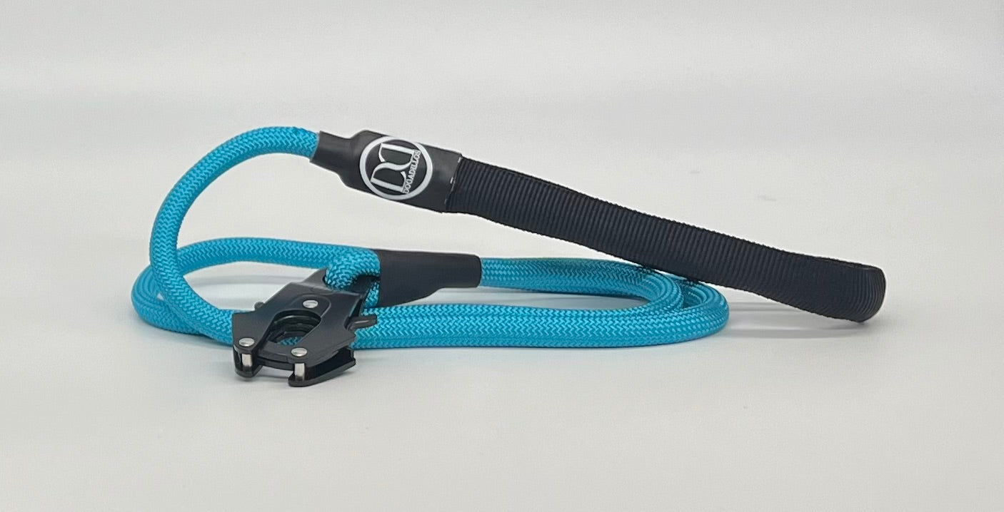 Rope lead  | with clip - Blue