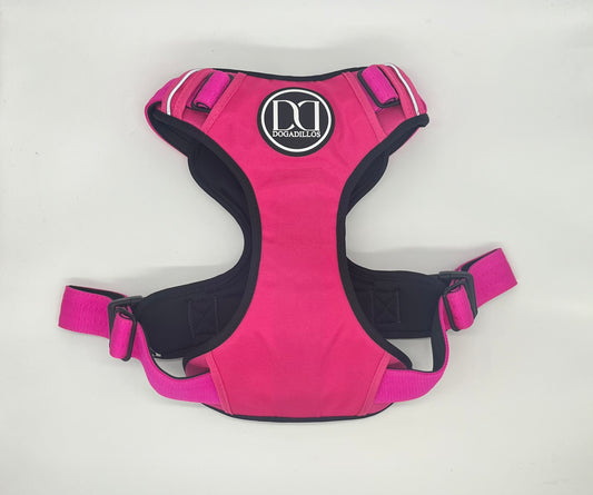 Comfort Harness | Adjustable - Barbie pink