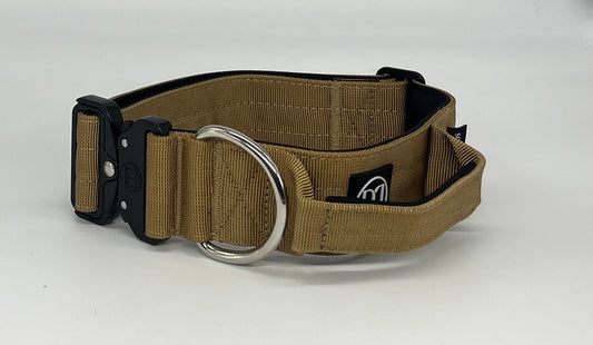 5cm Active collar | WITH HANDLE - Stone