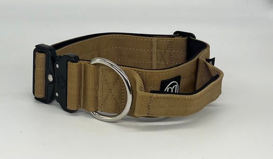 4cm Active collar | WITH HANDLE - Stone