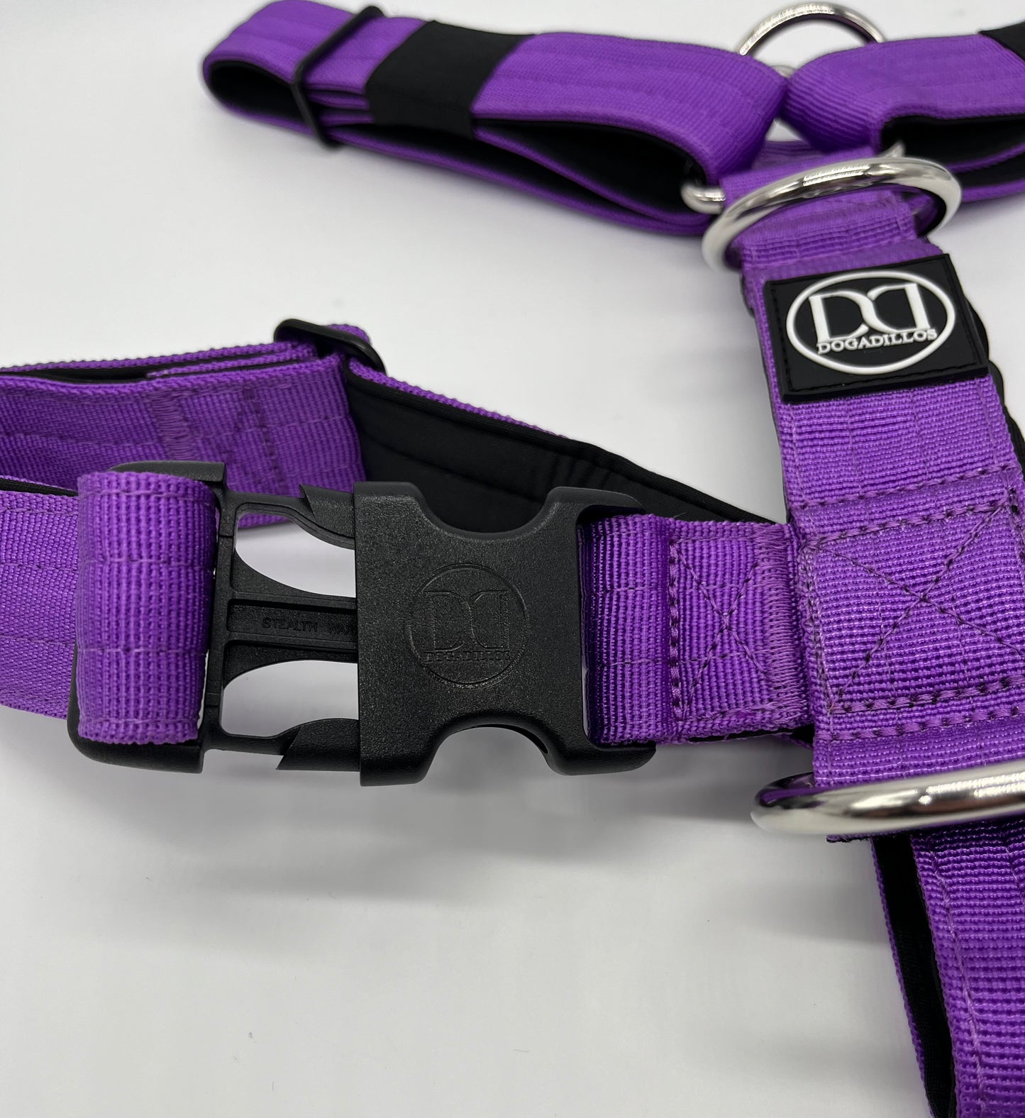 Dogadillos NO PULL Light Weight Harness | Adjustable - Purple