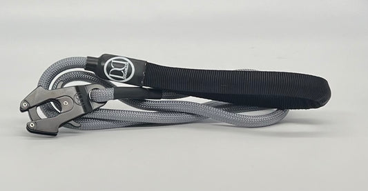Rope lead  | with clip - Grey