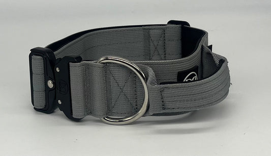 4cm Active collar | WITH HANDLE - Grey