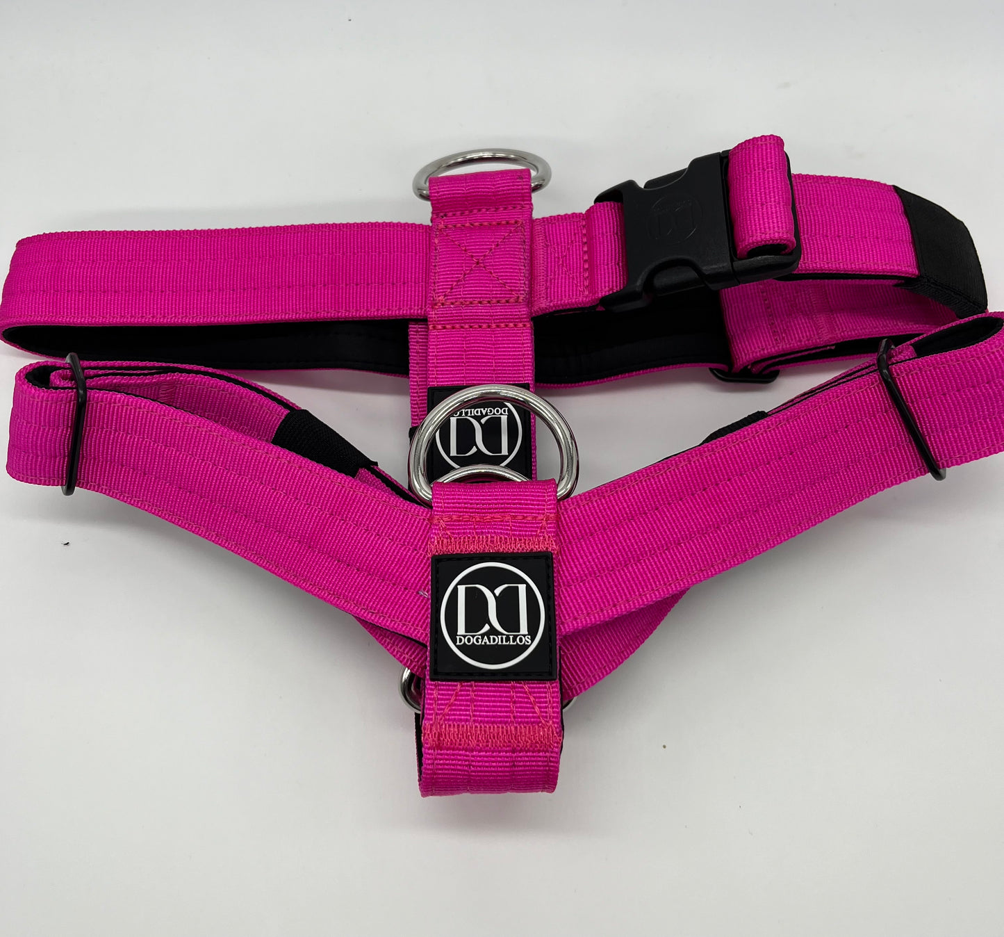 Dogadillos NO PULL Light Weight Harness | Adjustable - Barbie pink
