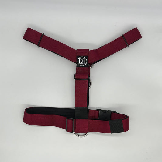 Dogadillos NO PULL Light Weight Harness | Adjustable - Burgundy