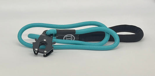 Rope lead  | with clip - Tiffany blue